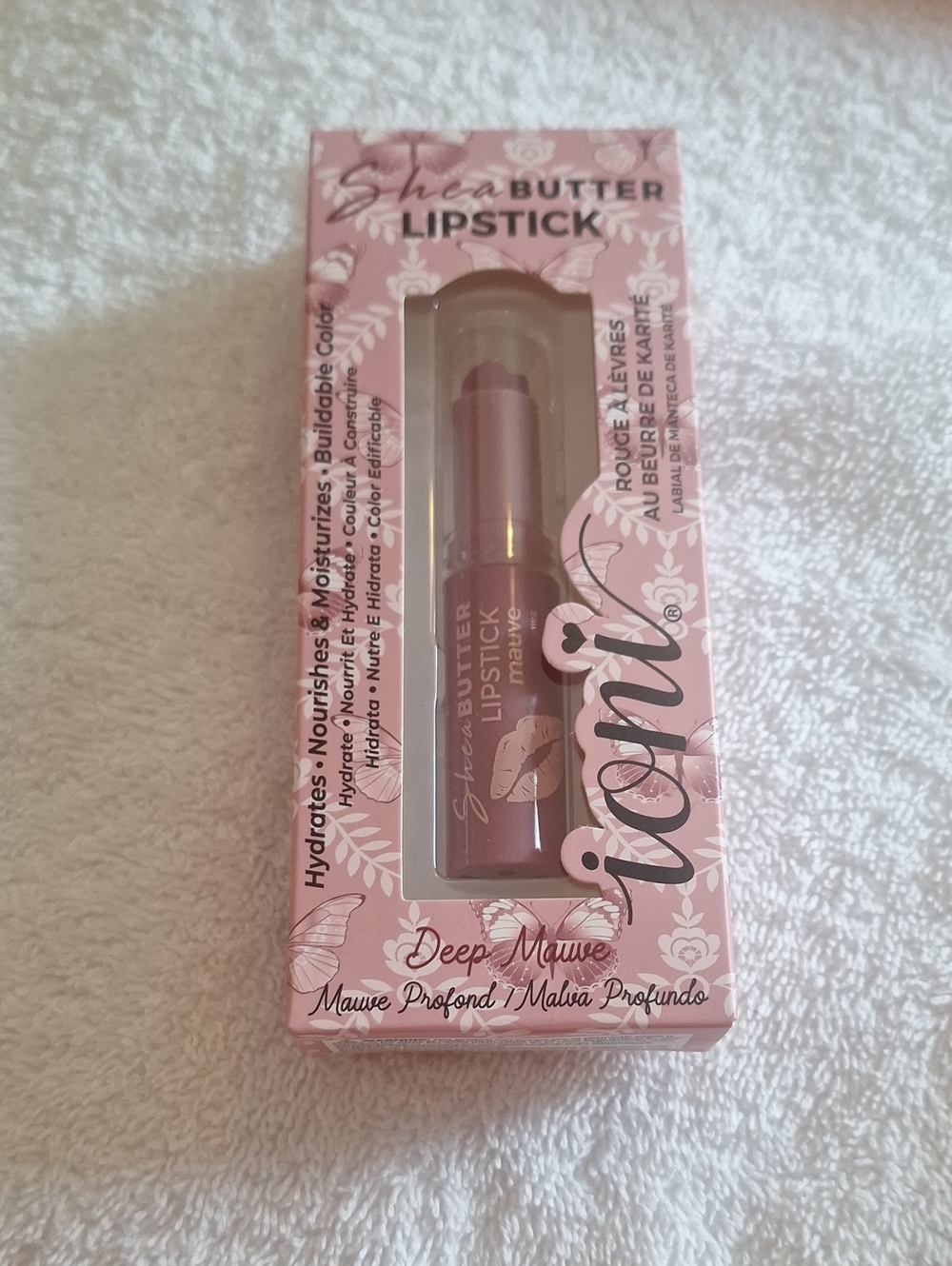 ICON Shea Butter Lipstick - Deep Mauve Pink